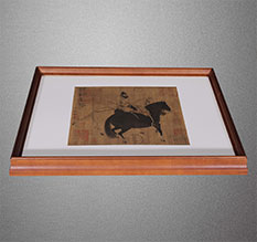 栾川书画装裱配框服务案例